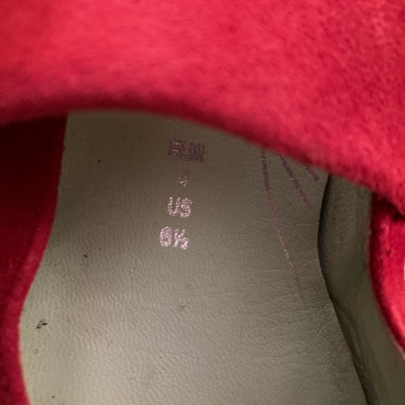 Mephisto suede red slip on Mary Jane flats size 6 1/2 - Picture 4 of 12